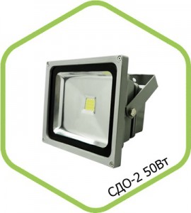 Прожектор светодиодный СДО-3-50 50Вт 160-260В 6500К 4000Лм IP65 ASD
